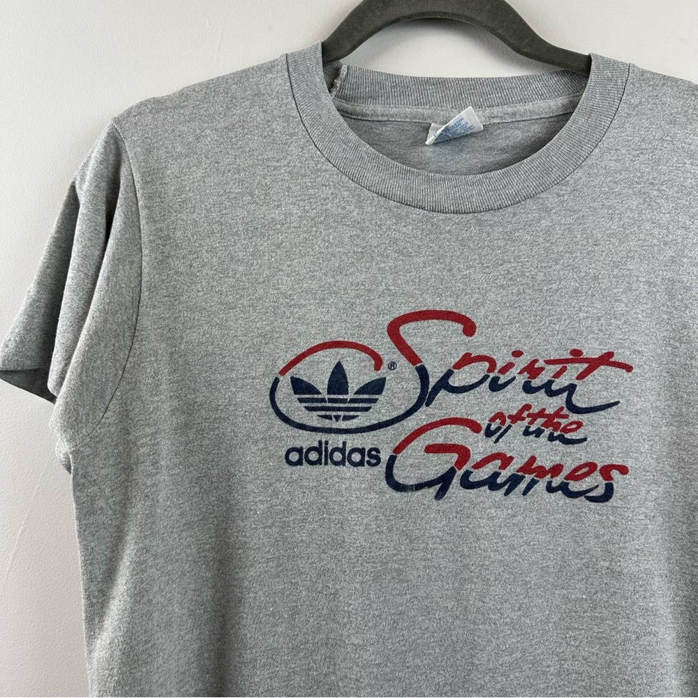 Vintage Adidas Spirit of the Game Tee T-Shirt Medium